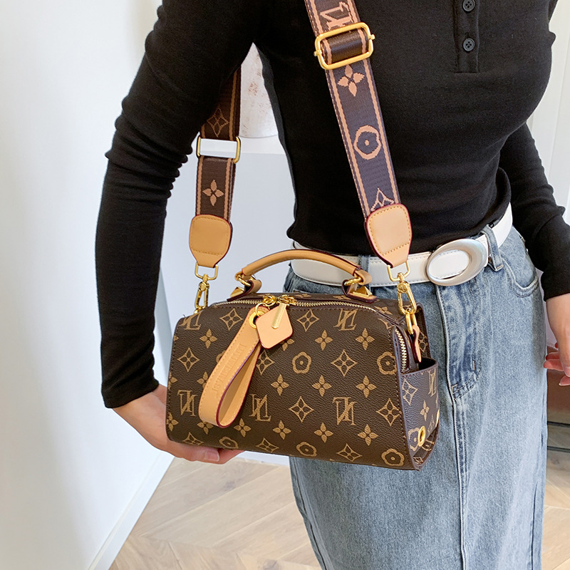 Luxury Bags Tory Burch - New retro printed handbag, new large