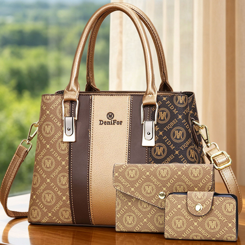 Luxury Bags & Leather Repair Of Atlanta Photos - 3-piece set of women's handbags with