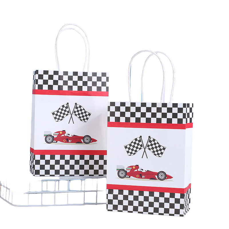 LPZHI race car checkered flag  - Luxury Bags For Kids reseña y precio