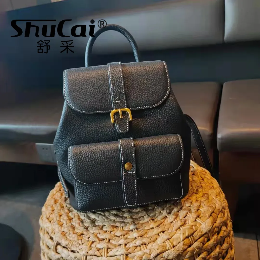 Genuine Cowhide Leather Women' - Luxury Bags Brand reseña y precio