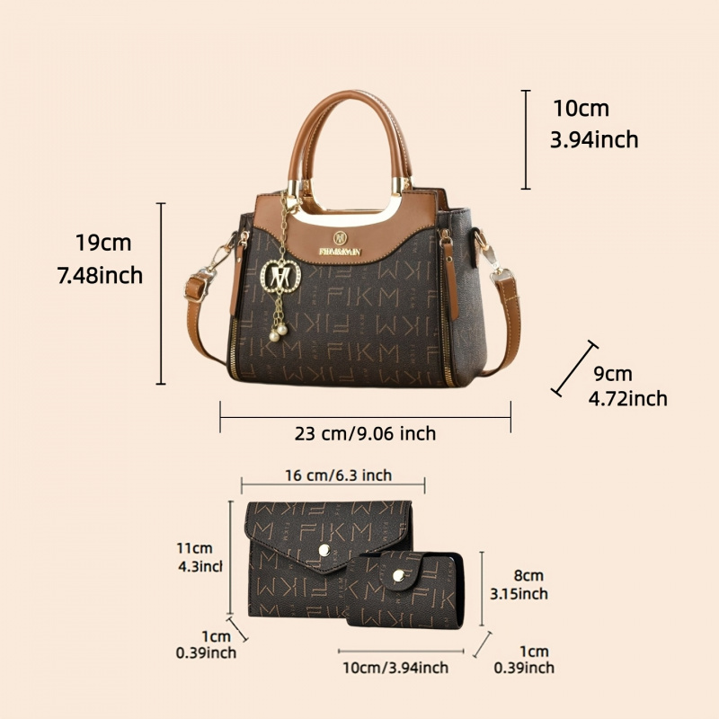 3-piece set of light luxury hi - Luxury Bags & Leather Repair Of Atlanta Photos reseña y precio