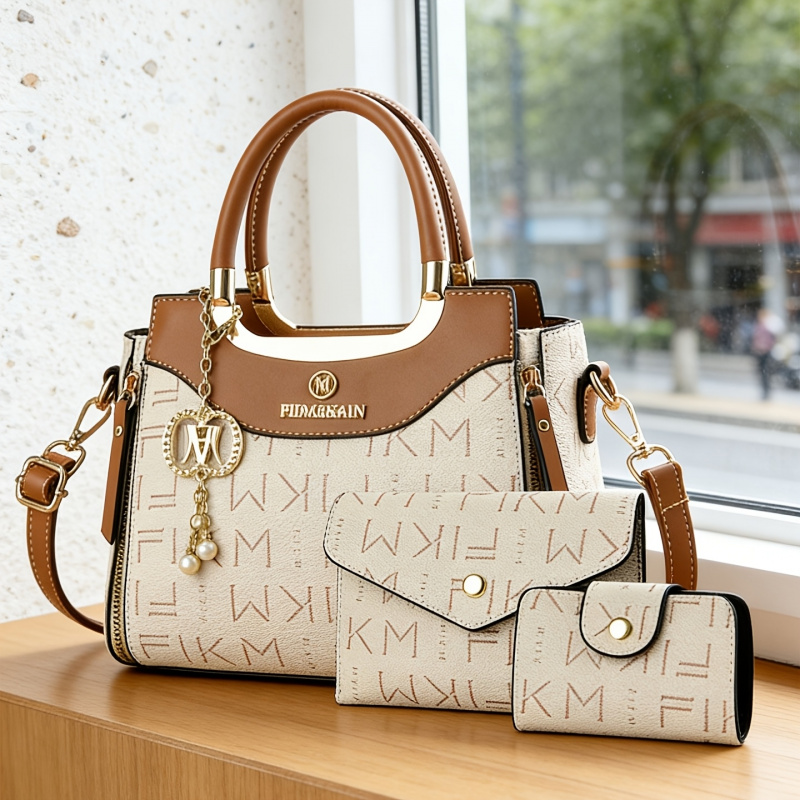 3-piece set of light luxury hi - Luxury Bags & Leather Repair Of Atlanta Photos reseña y precio