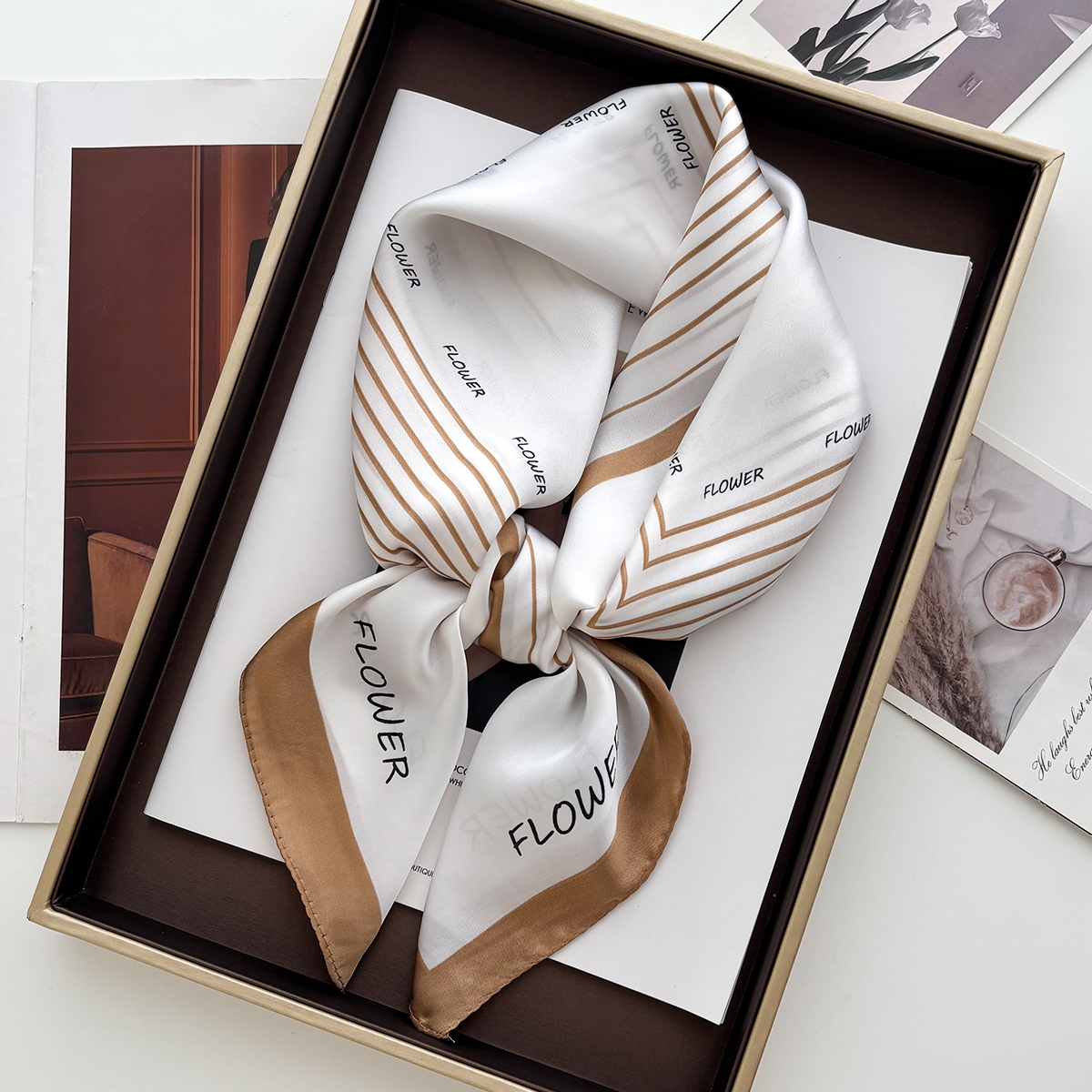 Luxury Print Scarf For Women E - Luxury Bags For Travel reseña y precio