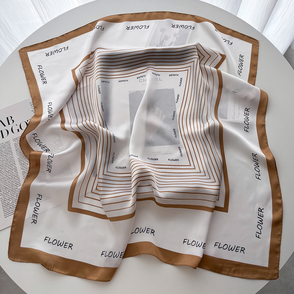 Luxury Print Scarf For Women E - Luxury Bags For Travel reseña y precio
