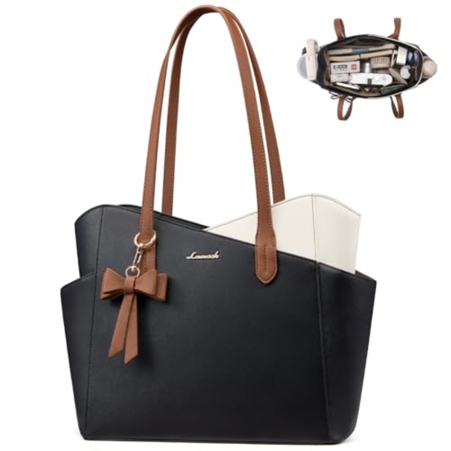 LOVEVOOK Tote Purse for Women  - Satchel Structured Men reseña y precio