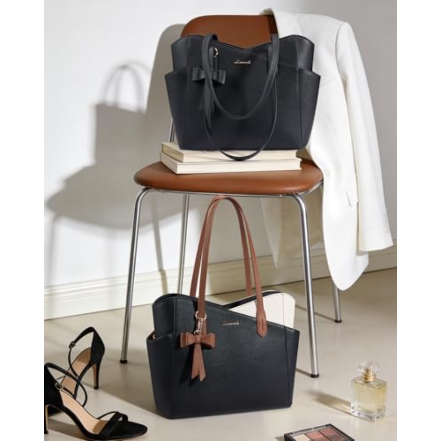 LOVEVOOK Tote Purse for Women  - Satchel Structured Men reseña y precio