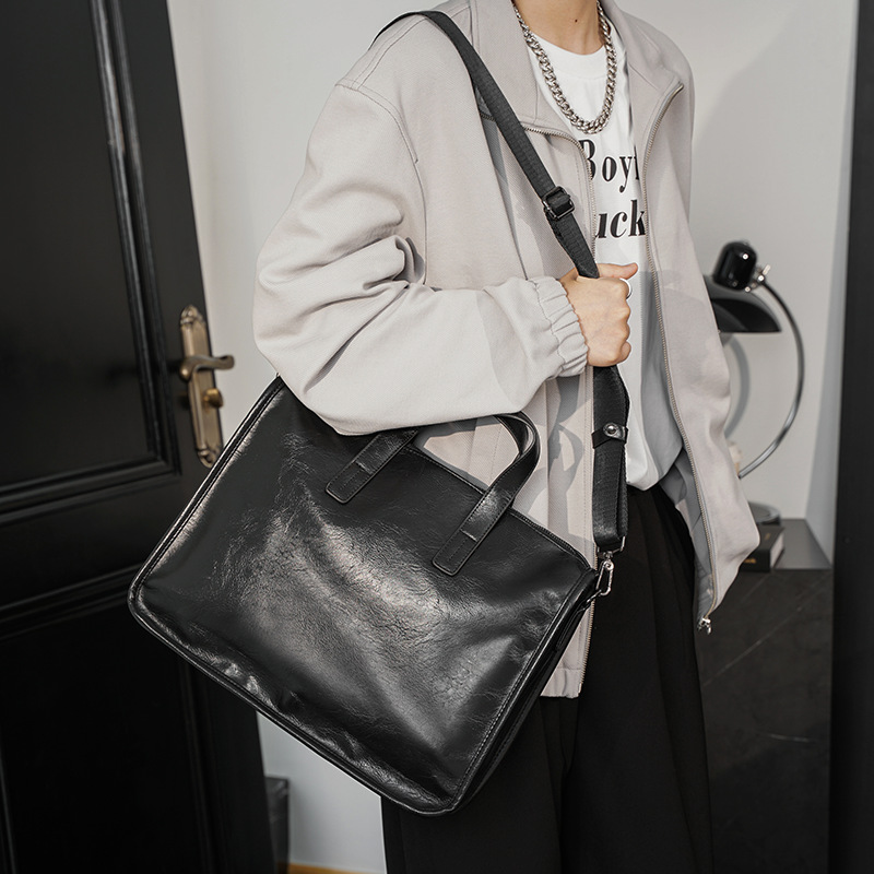 Casual Business Men's Handbag  - Luxury Bags Tote reseña y precio