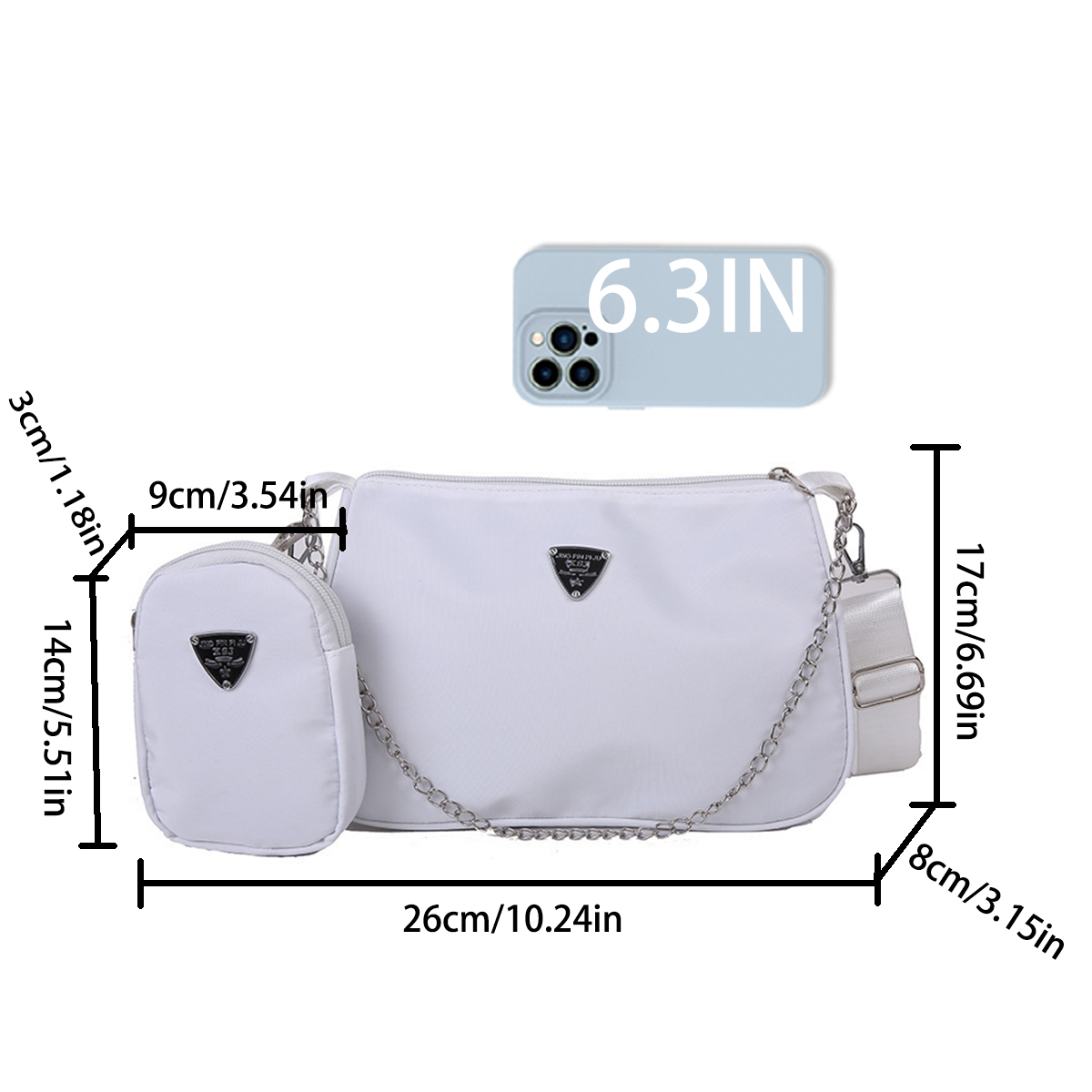 Nylon Crossbody Bag For Women  - Luxury Bags Tory Burch reseña y precio