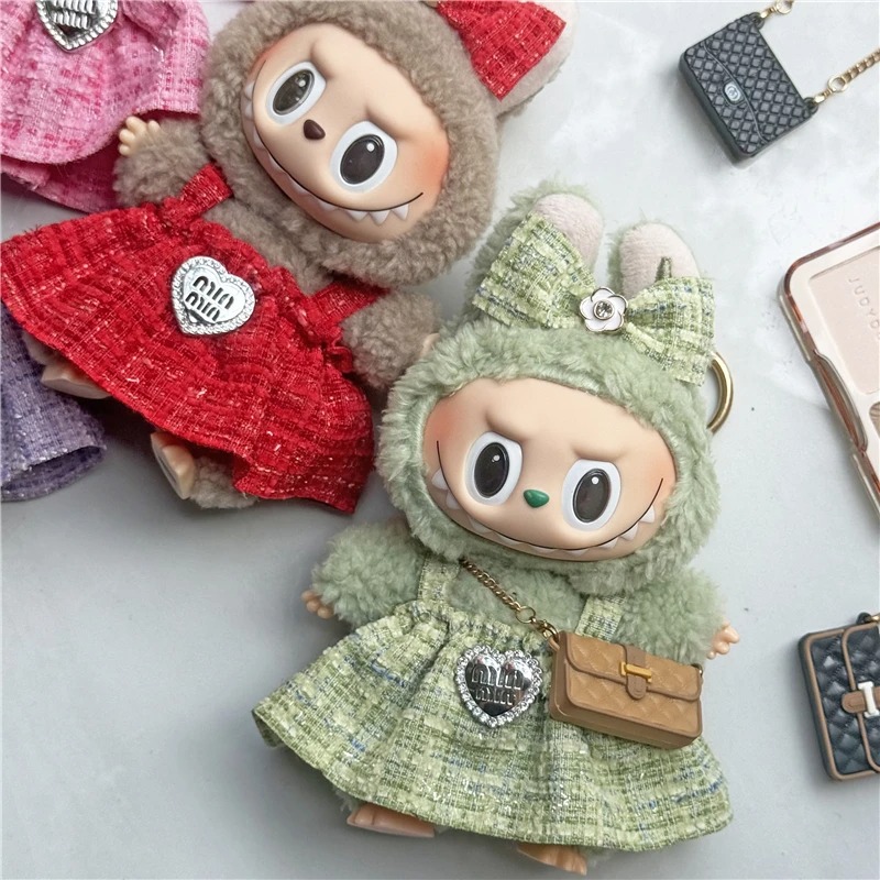 15 17cm For Labubu Doll Adorab - Luxury Bags & Leather Repair Of Atlanta Photos reseña y precio