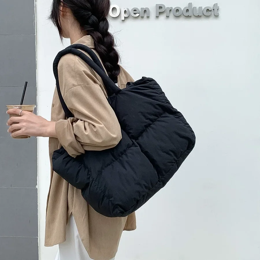 Cotton Padded Tote Large Quilt - Luxury Bags Tote reseña y precio