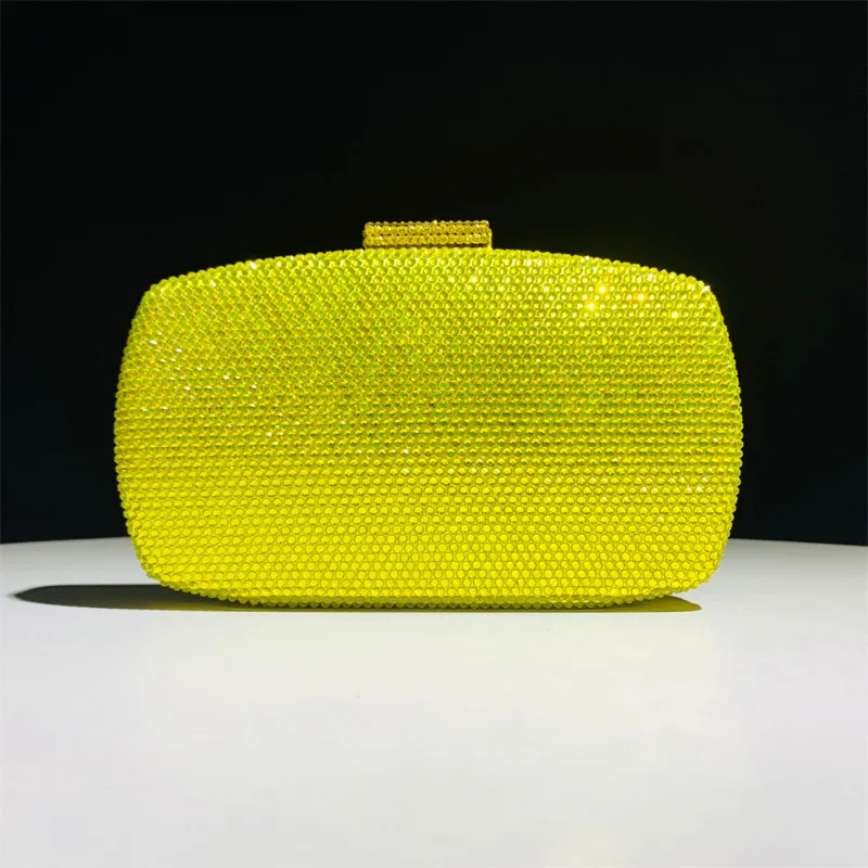 High End Luxury Rhinestone Han - Luxury Bags Yellow reseña y precio