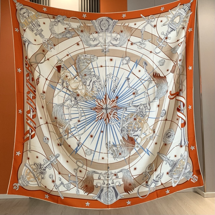 Luxury Brand Scarf Large Silk  - Luxury Bags For Travel reseña y precio