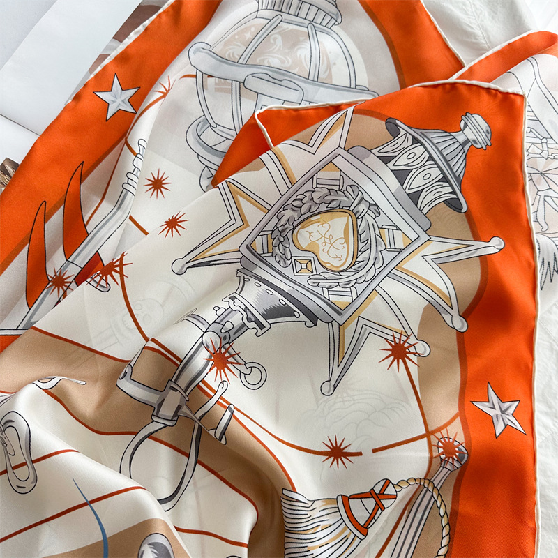 Luxury Brand Scarf Large Silk  - Luxury Bags For Travel reseña y precio