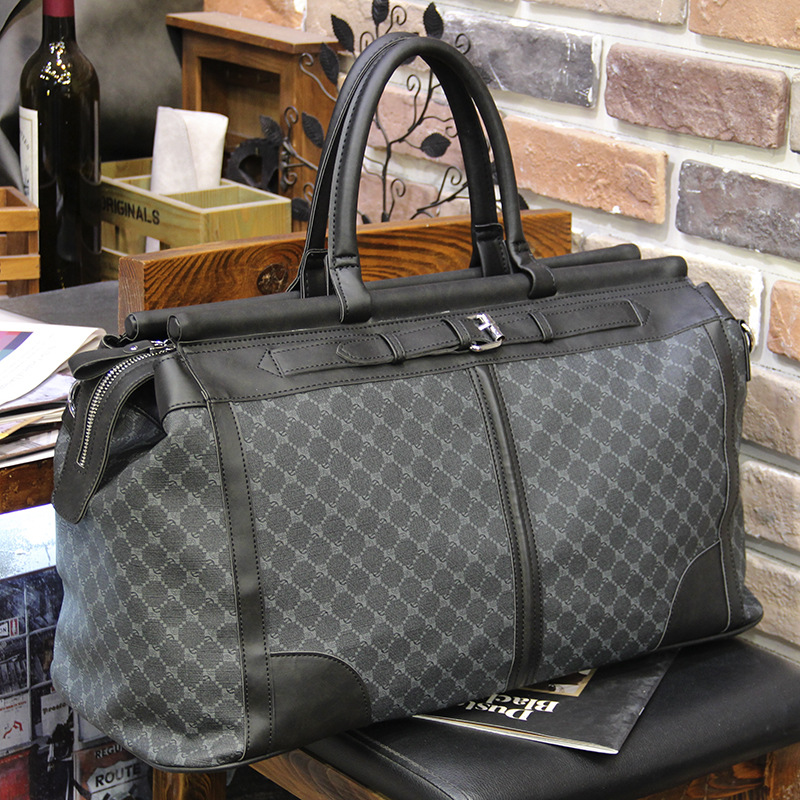 Fashion Plaid Travel Bag Men H - Luxury Bags For Travel reseña y precio