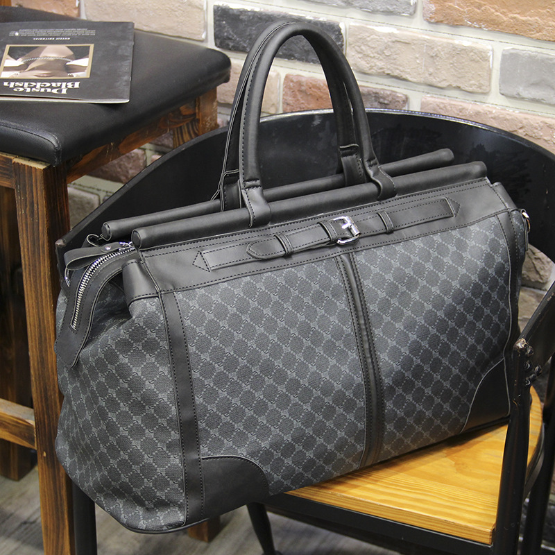 Fashion Plaid Travel Bag Men H - Luxury Bags For Travel reseña y precio