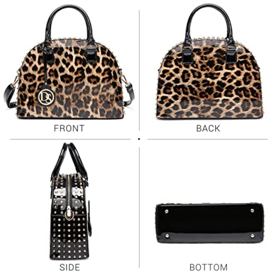 Dasein Women Patent Leather Pu - Satchel Structured Men reseña y precio