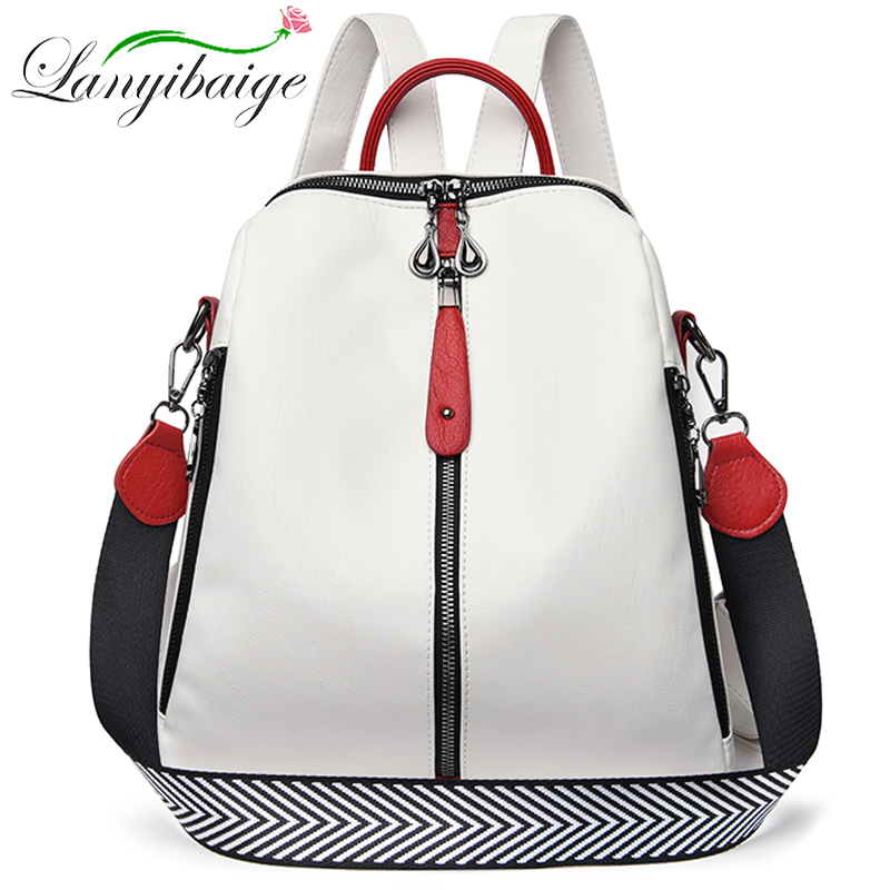 Fashion Backpack Women Soft Le - Luxury High Quality Bags reseña y precio