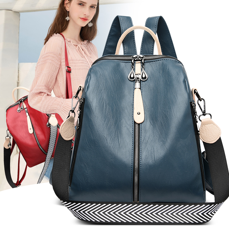 Fashion Backpack Women Soft Le - Luxury High Quality Bags reseña y precio
