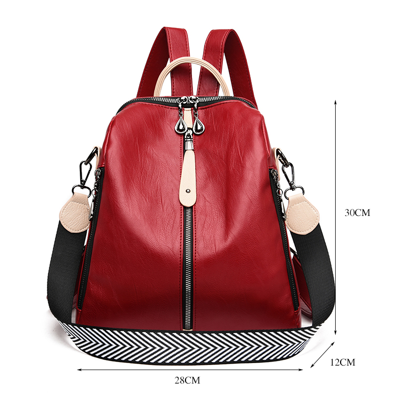 Fashion Backpack Women Soft Le - Luxury High Quality Bags reseña y precio