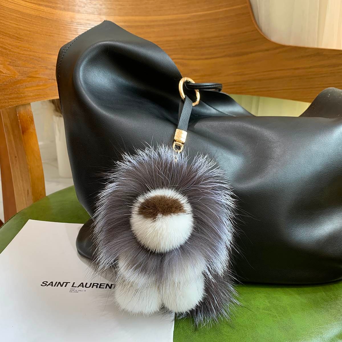 Luxury Real Mink Fur Lion Pend - Luxury Bags For Kids reseña y precio