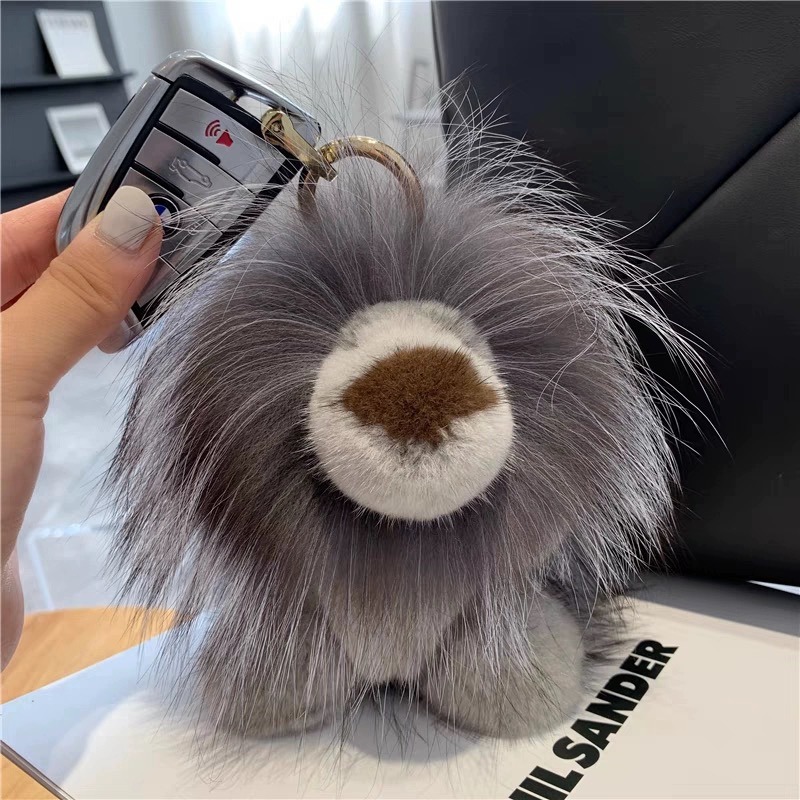 Luxury Real Mink Fur Lion Pend - Luxury Bags For Kids reseña y precio