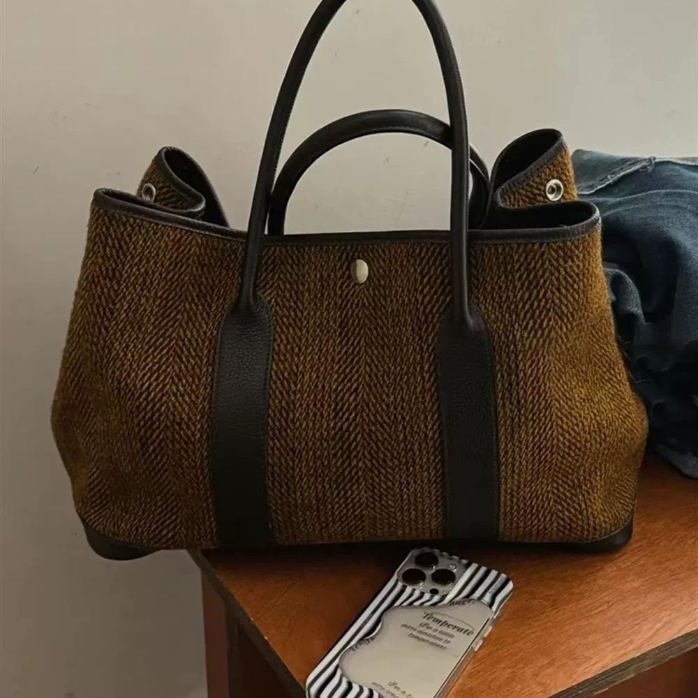 JIAERDI Retro Weave Tote Bag W - Luxury Bags For Travel reseña y precio