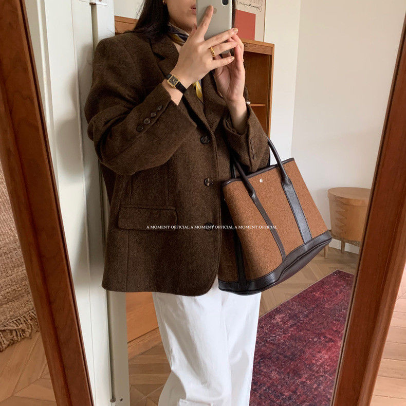 JIAERDI Retro Weave Tote Bag W - Luxury Bags For Travel reseña y precio