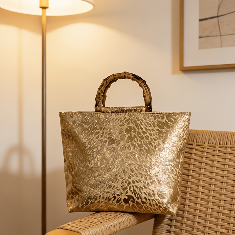 Light luxury metallic gold jac - Luxury Bags Vendor reseña y precio