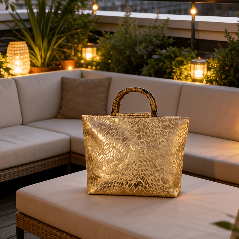 Light luxury metallic gold jac - Luxury Bags Vendor reseña y precio