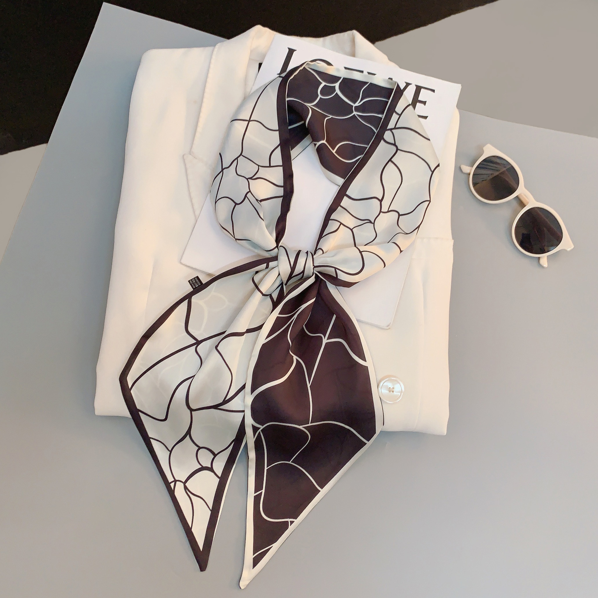 Luxury Design Silk Skinny Head - Luxury Bags Vendor reseña y precio