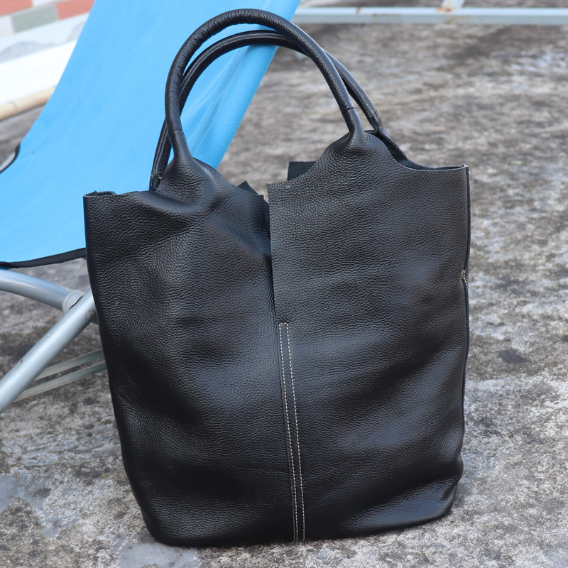 Women Genuine Leather Tote Bag - Luxury Bags Vendor reseña y precio