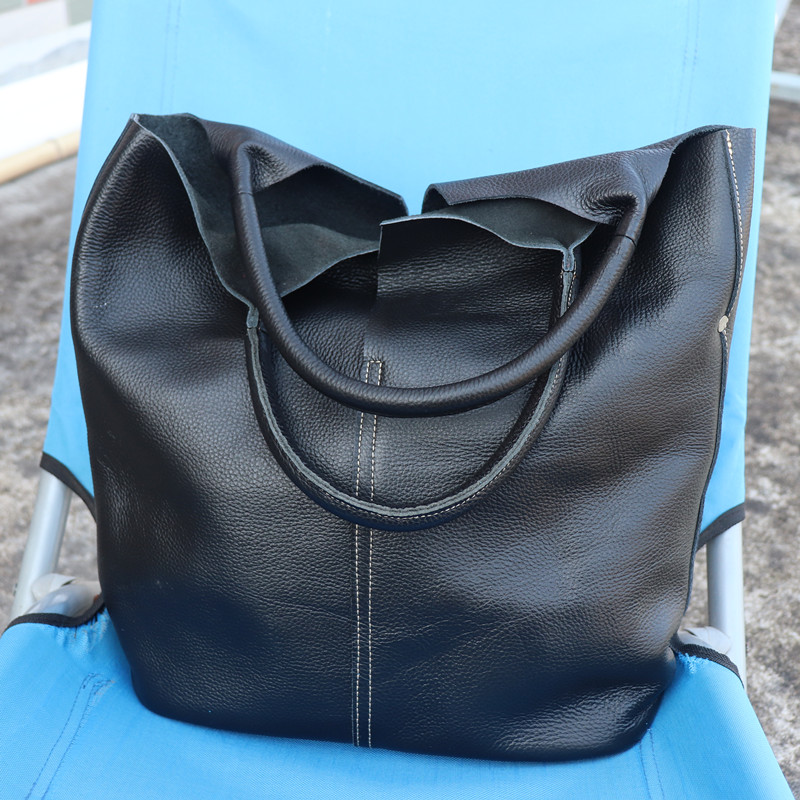 Women Genuine Leather Tote Bag - Luxury Bags Vendor reseña y precio