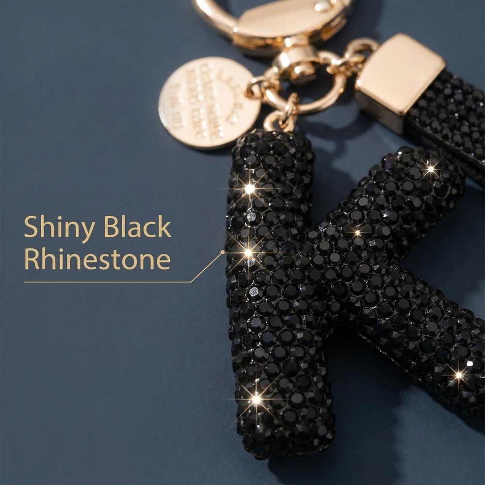 Lucky Charm Letter Key Chain S - Luxury Bags Yellow reseña y precio