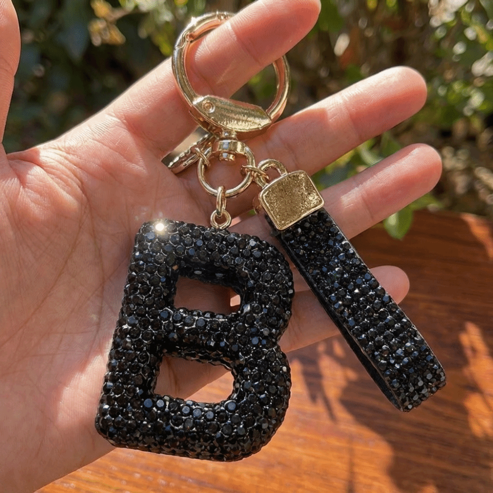Lucky Charm Letter Key Chain S - Luxury Bags Yellow reseña y precio