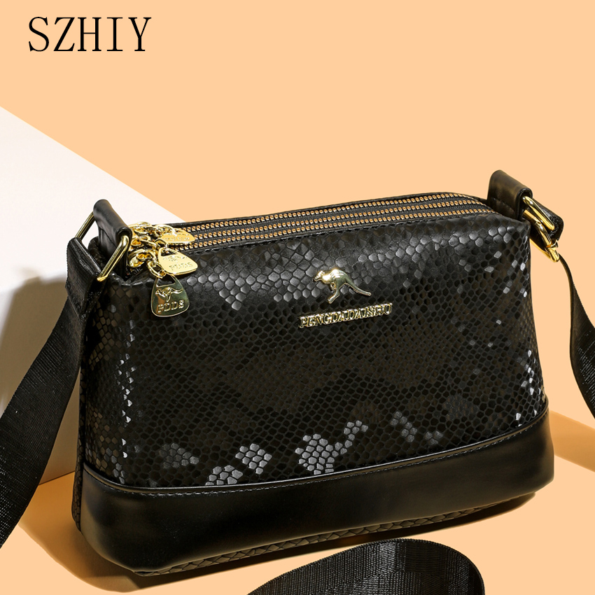 Snake Patterned Shoulder Bag W - Luxury Bags Girls reseña y precio