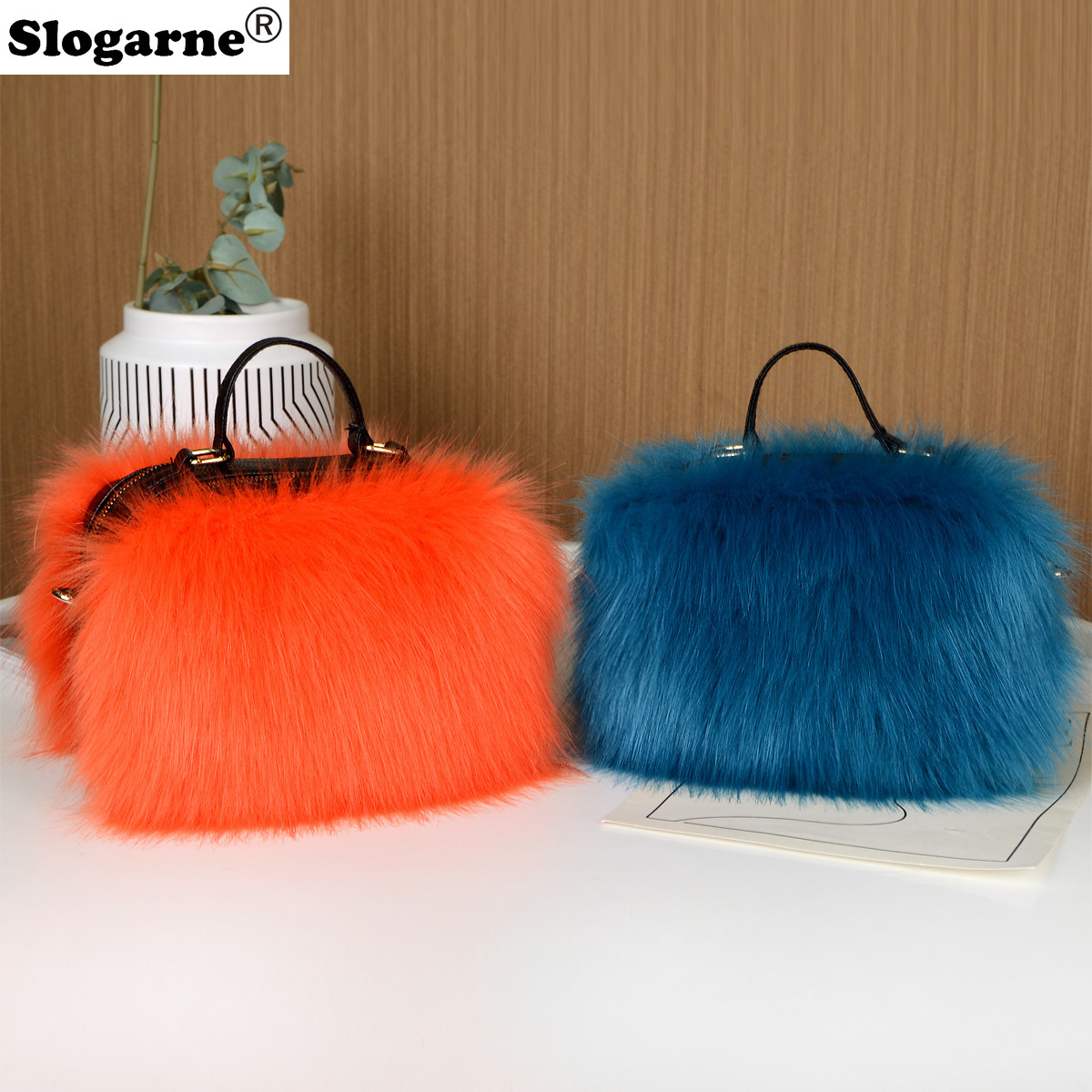 New High Quality Fox Fur Handb - Luxury Bags Girls reseña y precio