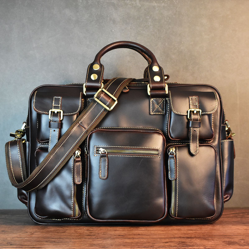Vintage Men's Black Shoulder B - Luxury Bags For Travel reseña y precio