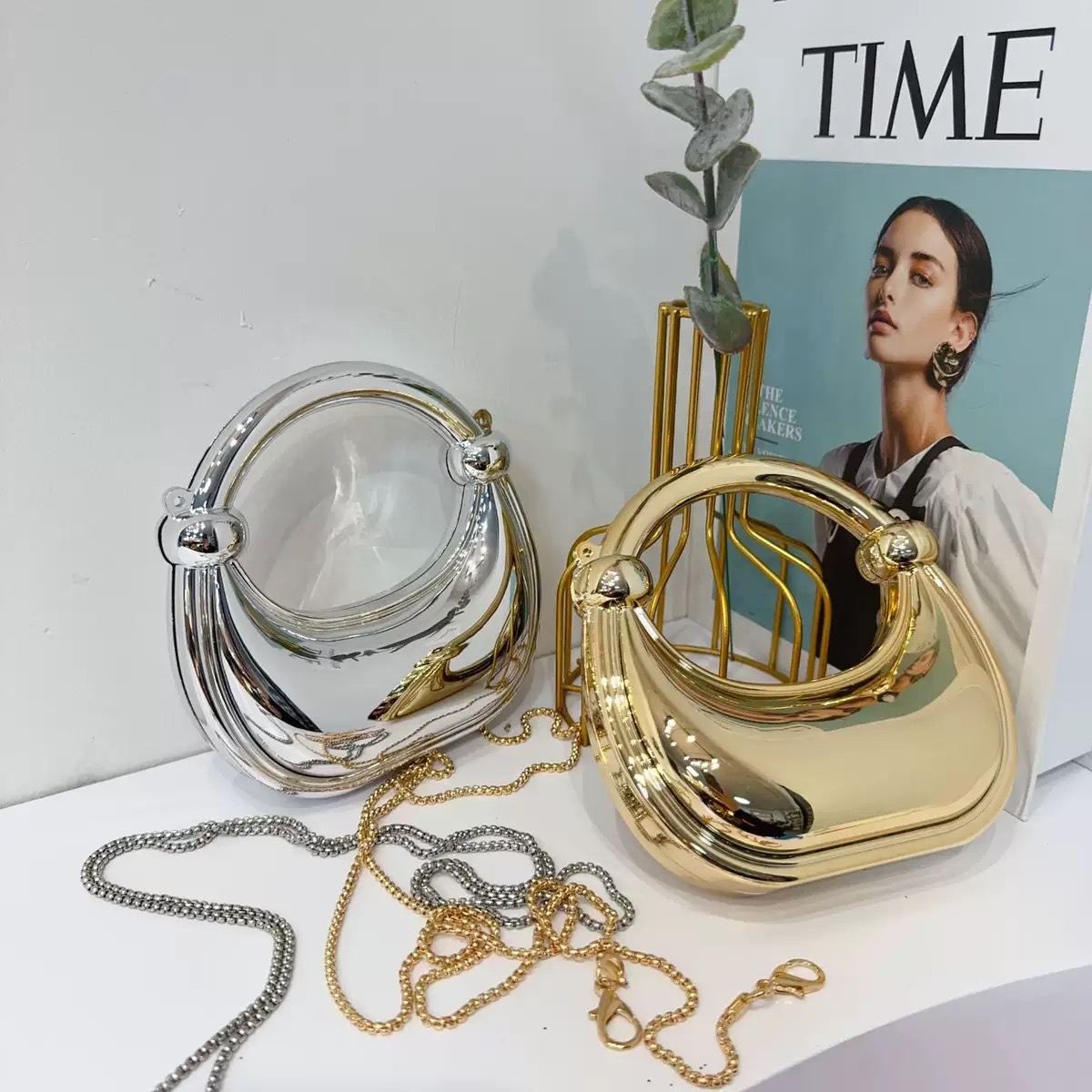 Mini Golden Evening Bag Purses - Luxury Bags Brand reseña y precio