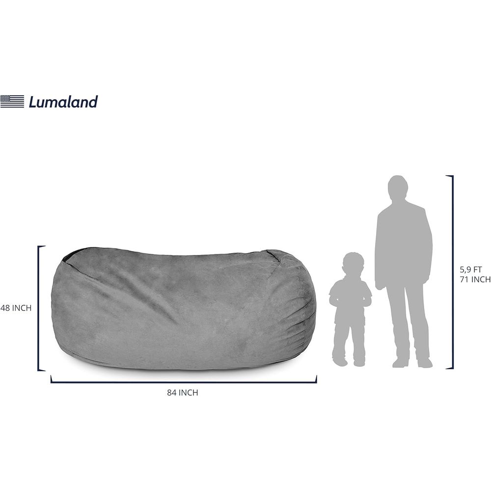 Luxurious Giant 7t Bean Bag Ch - Luxury Bags For Kids reseña y precio