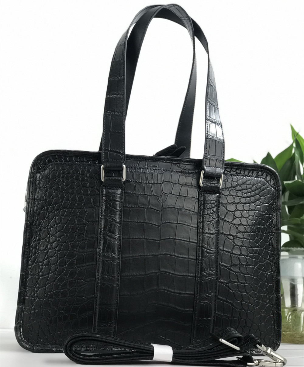 New crocodile leather laptop b - Luxury Bags Brand reseña y precio