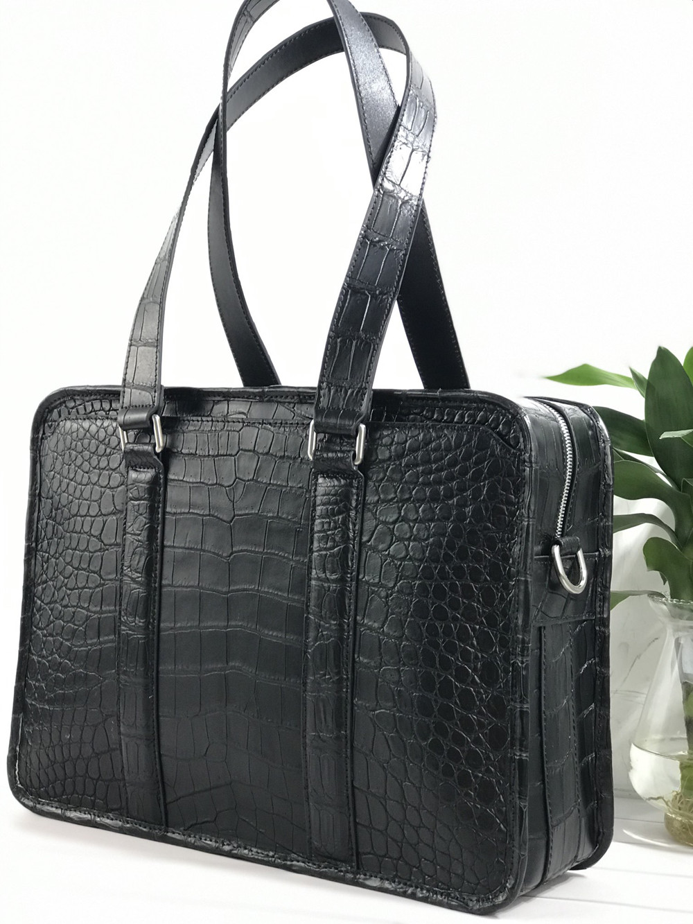 New crocodile leather laptop b - Luxury Bags Brand reseña y precio