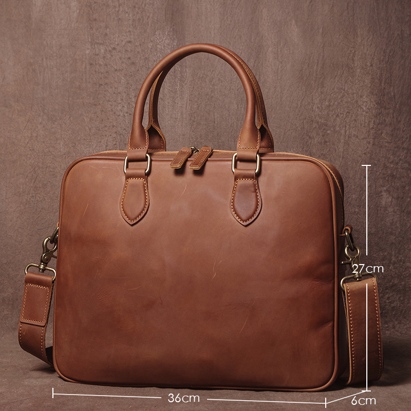 GURO Men Crazy Horse Cowhide B - Luxury Bags Vendor reseña y precio