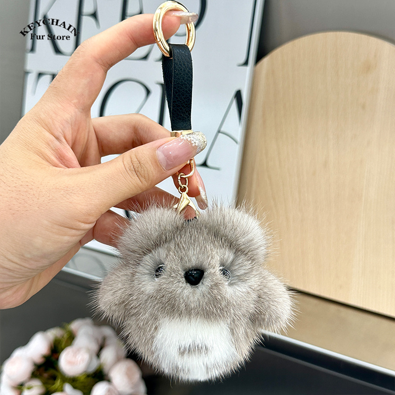 Luxury Real Mink Fur Totoro Pe - Luxury Bags For Kids reseña y precio