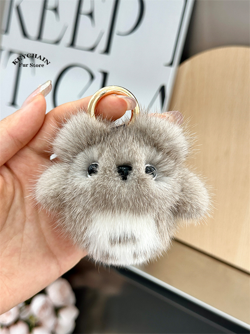 Luxury Real Mink Fur Totoro Pe - Luxury Bags For Kids reseña y precio