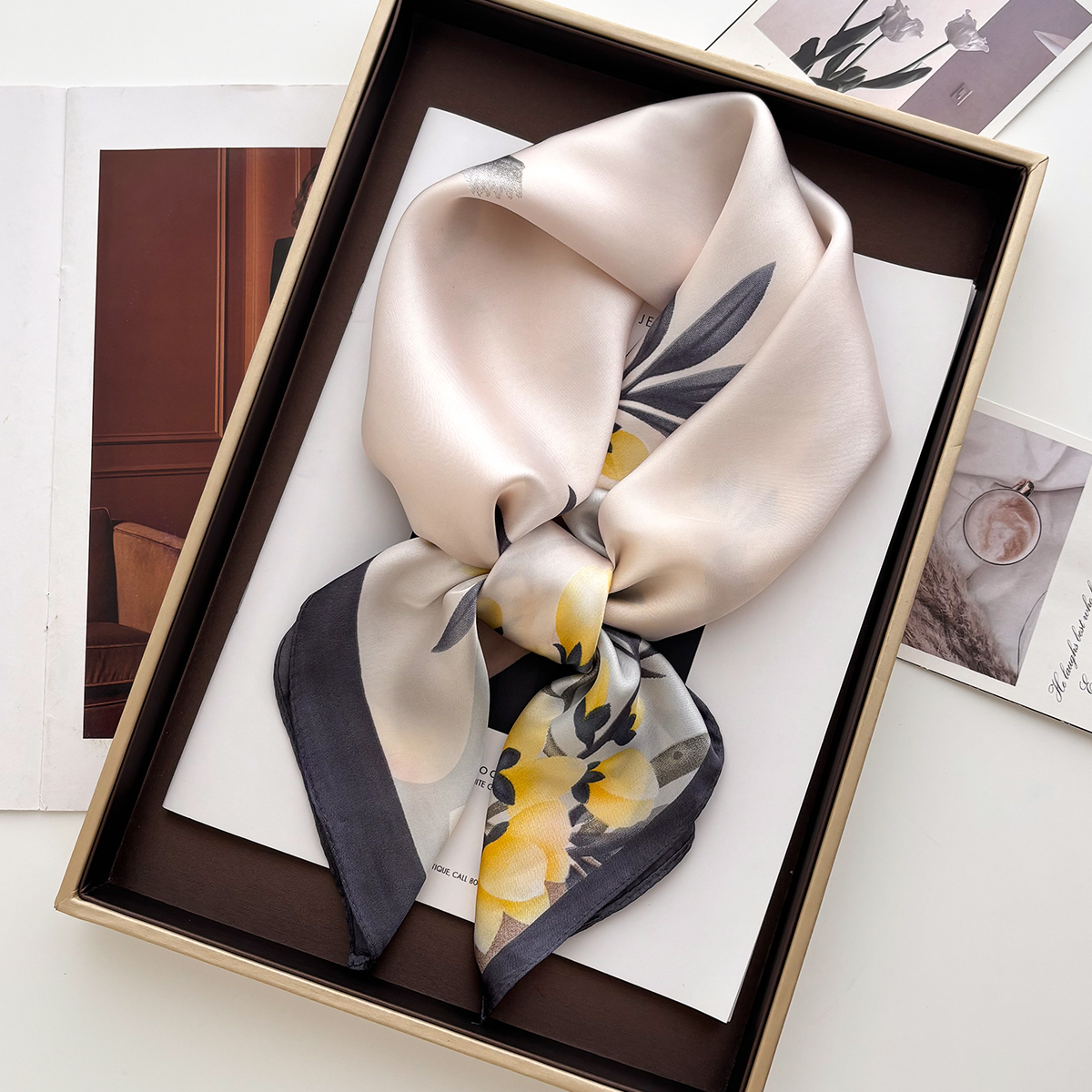 Luxury 70cm Square Scarf For W - Luxury Bags For Travel reseña y precio