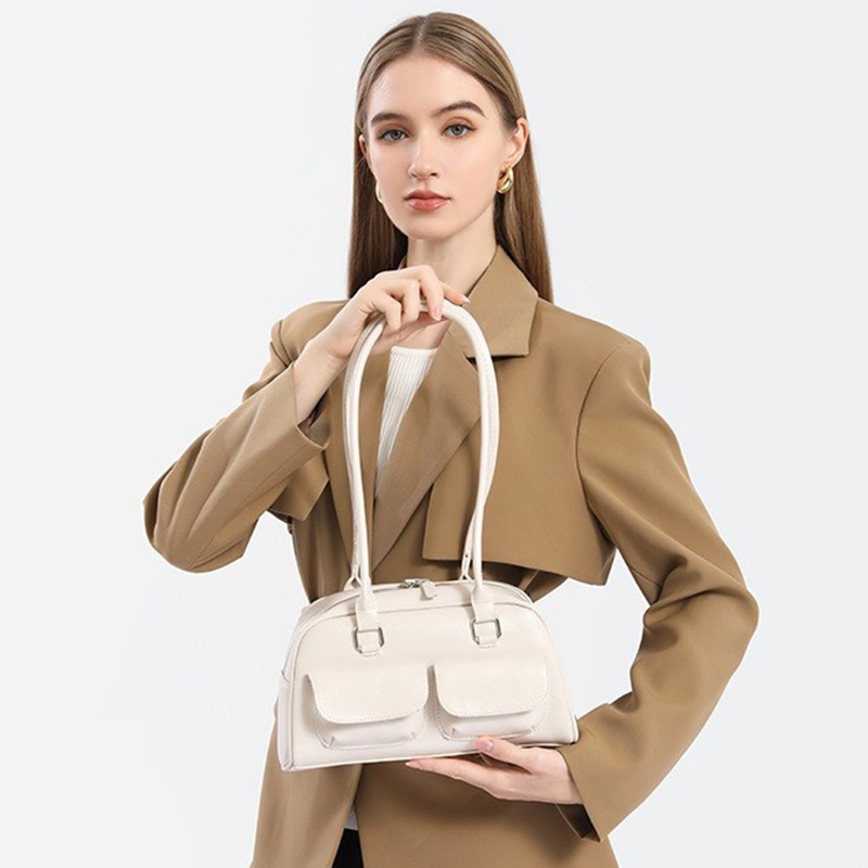 Lady Casual Versatile Solid Sh - Luxury Bags Girls reseña y precio