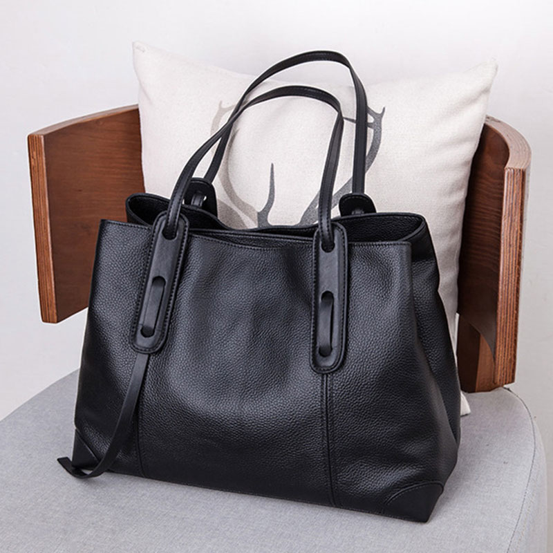 Genuine Leather Tote Bag Luxur - Luxury Bags Vendor reseña y precio
