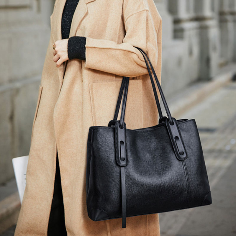 Genuine Leather Tote Bag Luxur - Luxury Bags Vendor reseña y precio