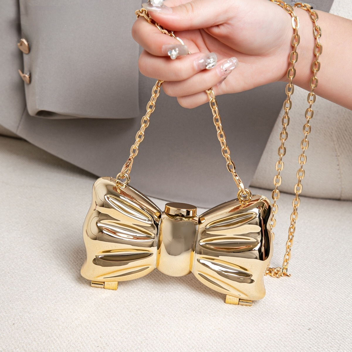 Luxury Fashion Metal Mini Hand - Luxury Bags Brand reseña y precio