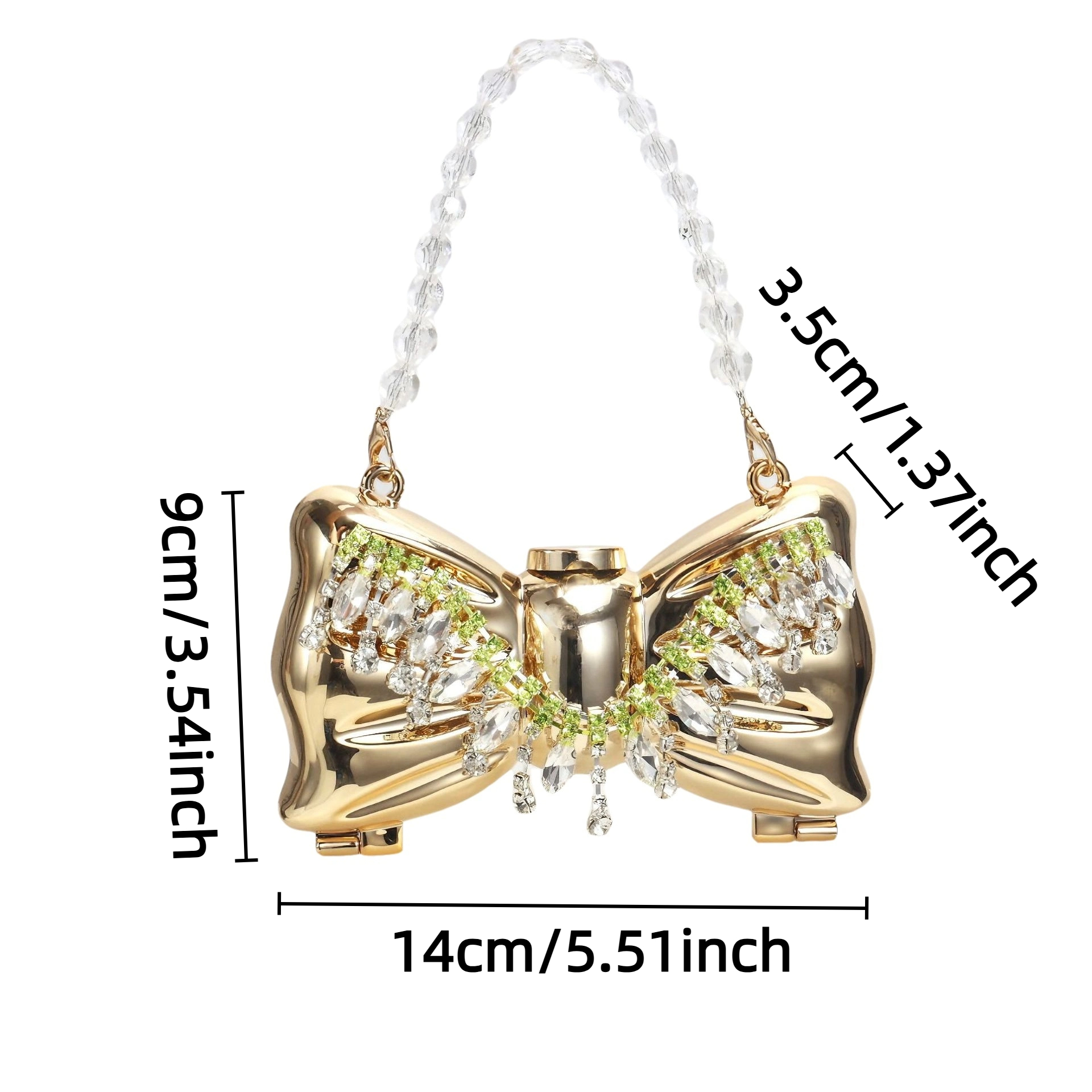 Luxury Fashion Metal Mini Hand - Luxury Bags Brand reseña y precio